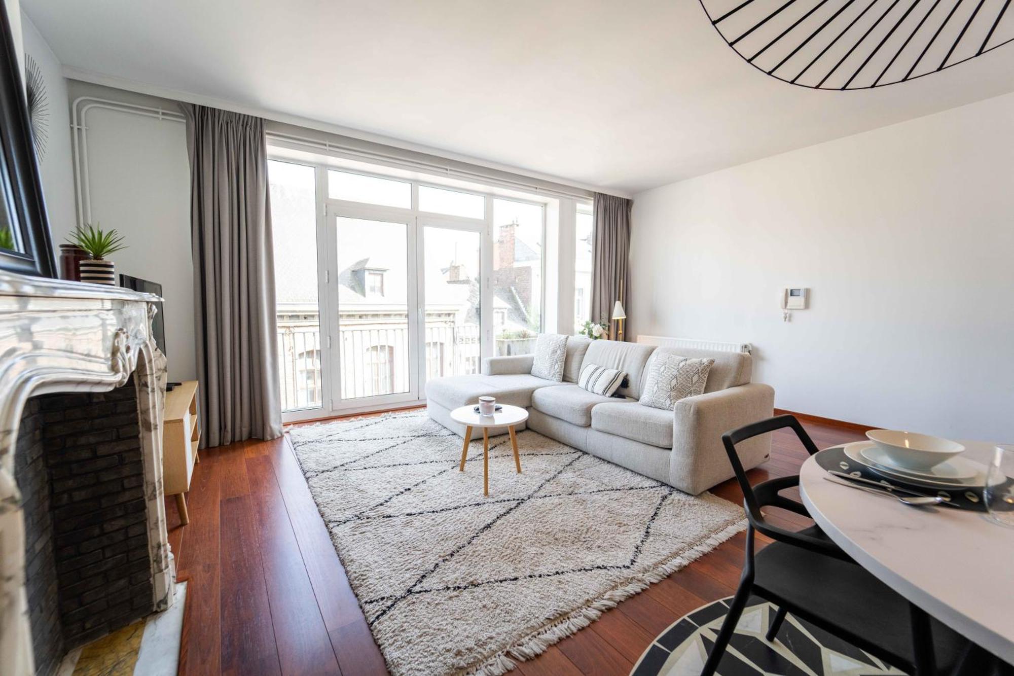 Luxury Apart' Mons City Center With Terrace Leilighet Eksteriør bilde