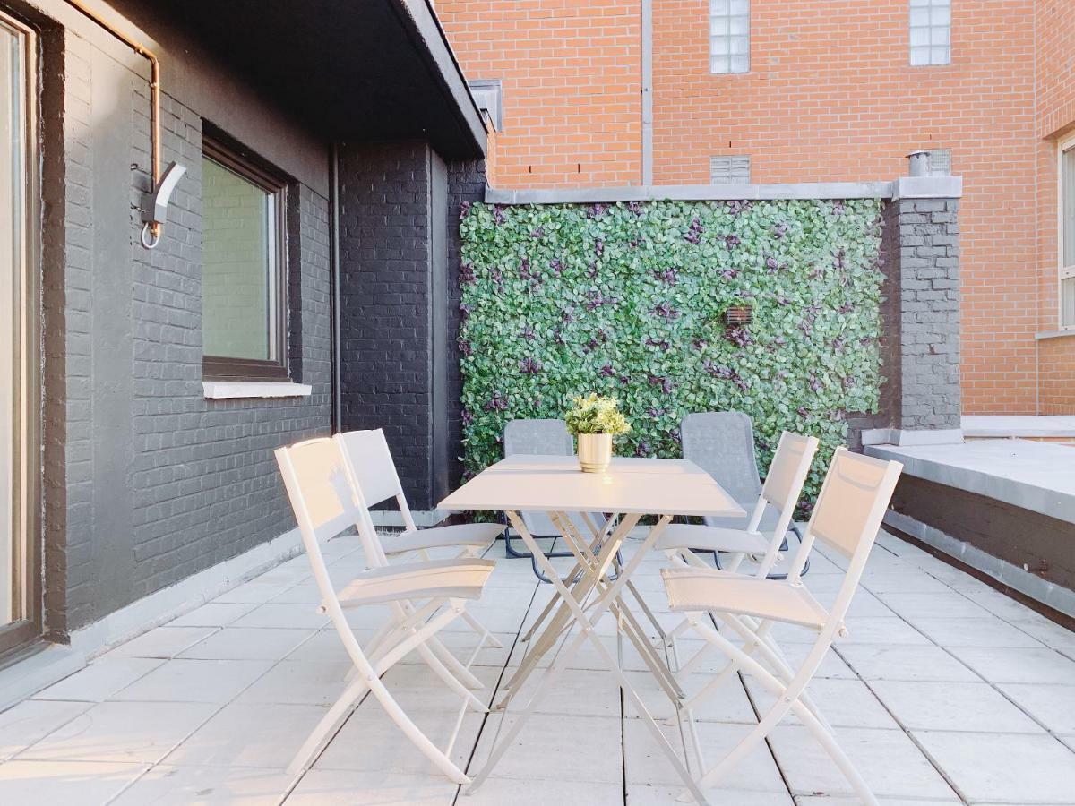 Luxury Apart' Mons City Center With Terrace Leilighet Eksteriør bilde