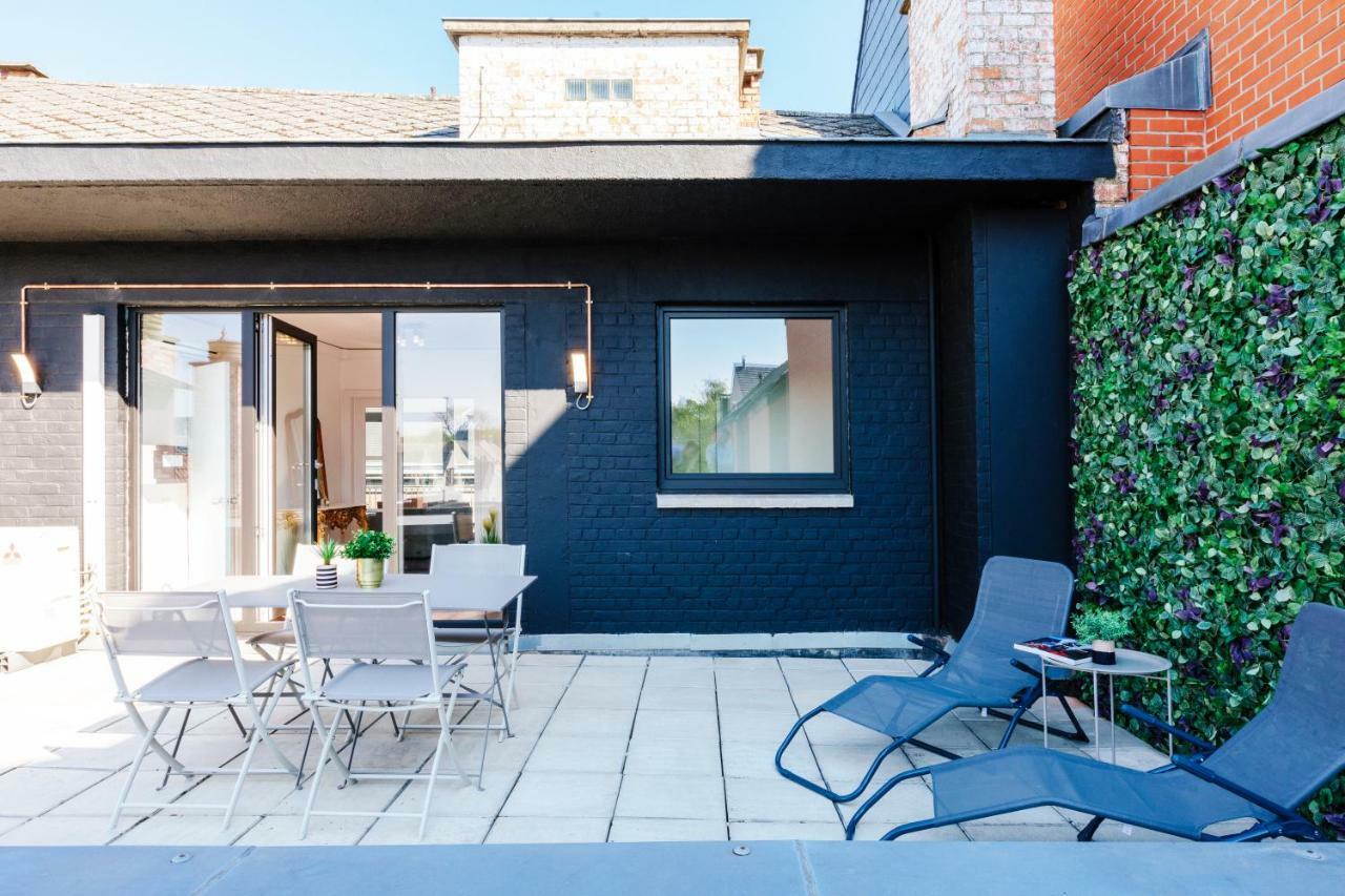 Luxury Apart' Mons City Center With Terrace Leilighet Eksteriør bilde