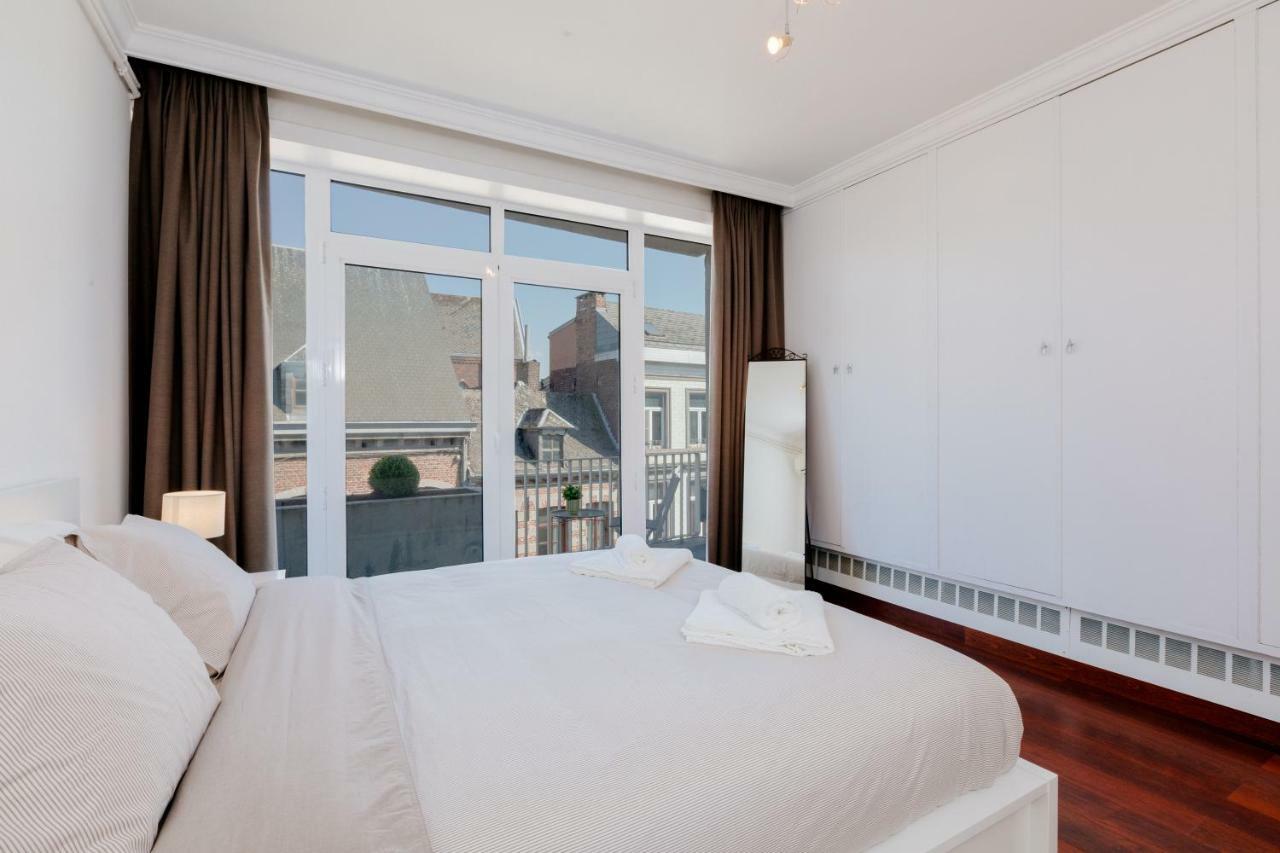 Luxury Apart' Mons City Center With Terrace Leilighet Eksteriør bilde