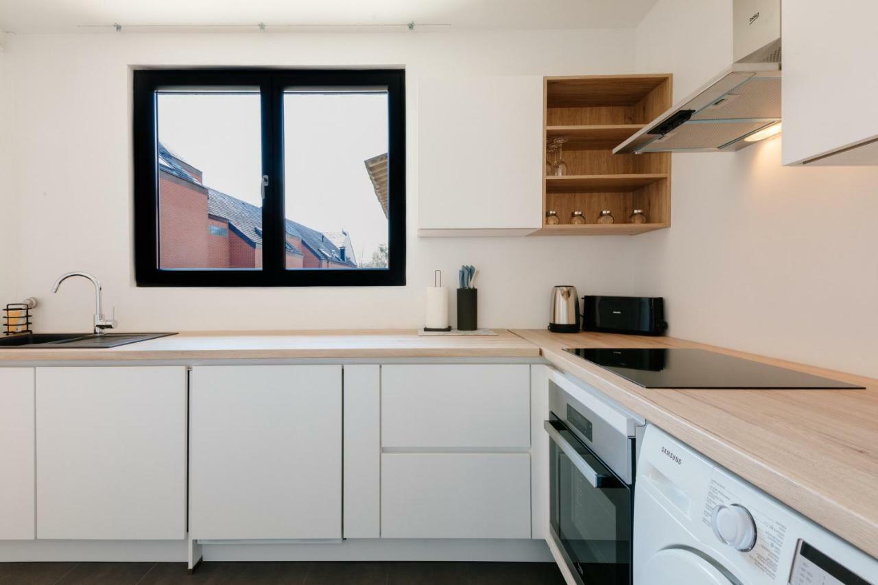 Luxury Apart' Mons City Center With Terrace Leilighet Eksteriør bilde