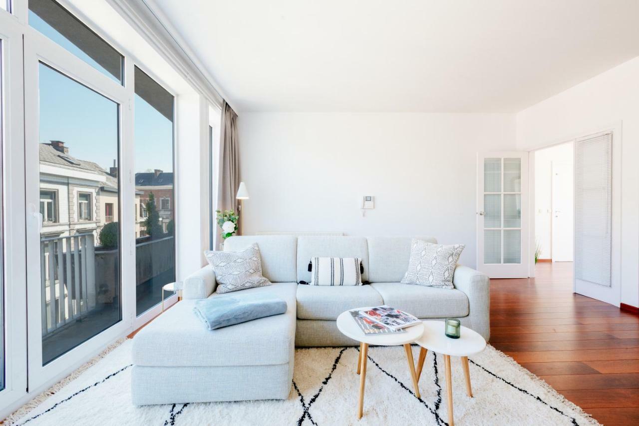 Luxury Apart' Mons City Center With Terrace Leilighet Eksteriør bilde