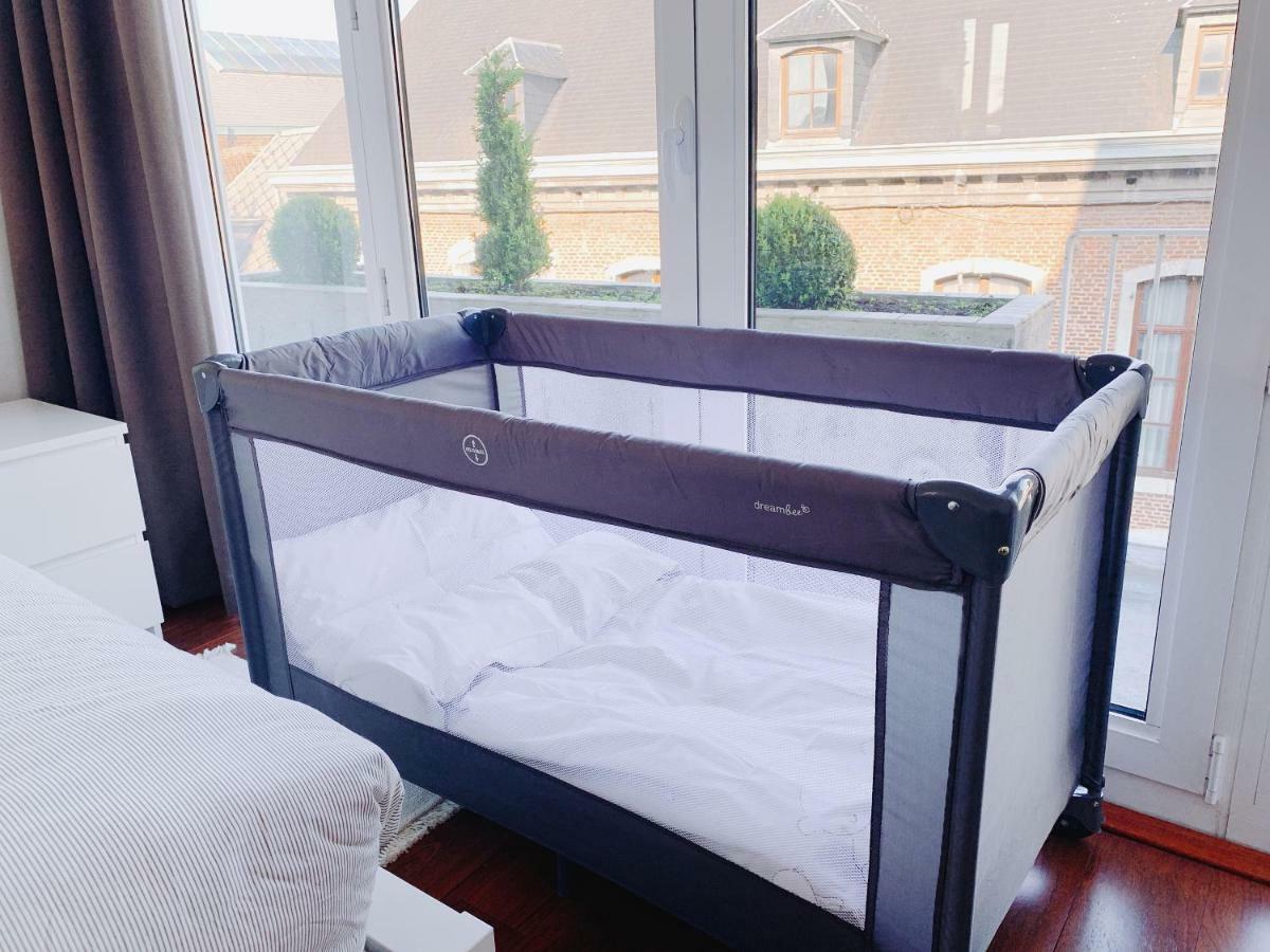 Luxury Apart' Mons City Center With Terrace Leilighet Eksteriør bilde