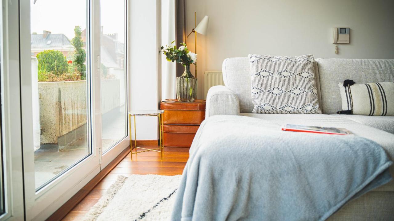 Luxury Apart' Mons City Center With Terrace Leilighet Eksteriør bilde